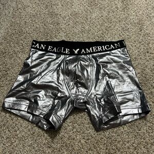 American Eagle Silver Reflective Trunks